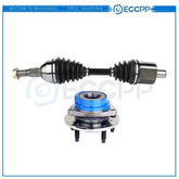 Front Left Side Wheel Hub Bearing & CV Axle Shaft For Chevrolet Impala 00-2008 6B93BC-57