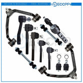 12PCS Front Upper Control Arms Sway Bars Suspension KIt For Ford Expedition 4WD 6B93BC-57
