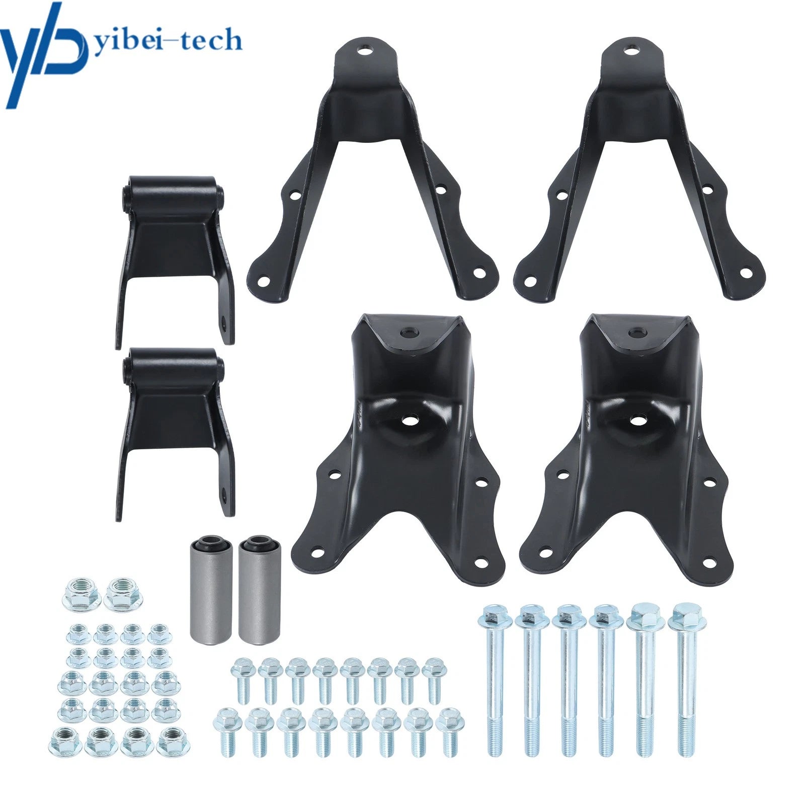 Rear Leaf Spring Hanger Shackle Kit 722-058 For Ford F-150 F-250 1980-1995 1996 6B93BC-57
