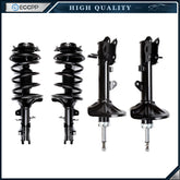 2x Front Complete Struts 2x Rear Shock For 2009 Kia For Spectra For Spectra5