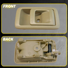 Interior Door Handle For 2001-2004 Toyota Tacoma 96-2002 4Runner Set of 2 Beige 6B93BC-57