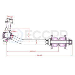 Fit For Chrysler Aspen Dodge Control Arm Tie Rod End Stering Parts 10x 6B93BC-57