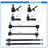 8 Front Suspension Lower Ball Joint Tie Rod Sway Bar For 1997-2004 Toyota Avalon KOEEP
