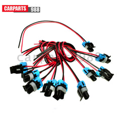 10x Windshield Washer Pump Connector Pigtail for Chevrolet Buick 1P1362 PT2830 6B93BC-57