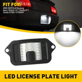 For 2005-2009 Ford Mustang Rear License Plate Light Lenses Covers Lamp Bulbs EOA 6B93BC-57