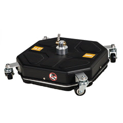 16" Pressure Washer Surface Cleaner 3600 PSI w/ 4 Wheels & 2 Extension Wands KOEEP