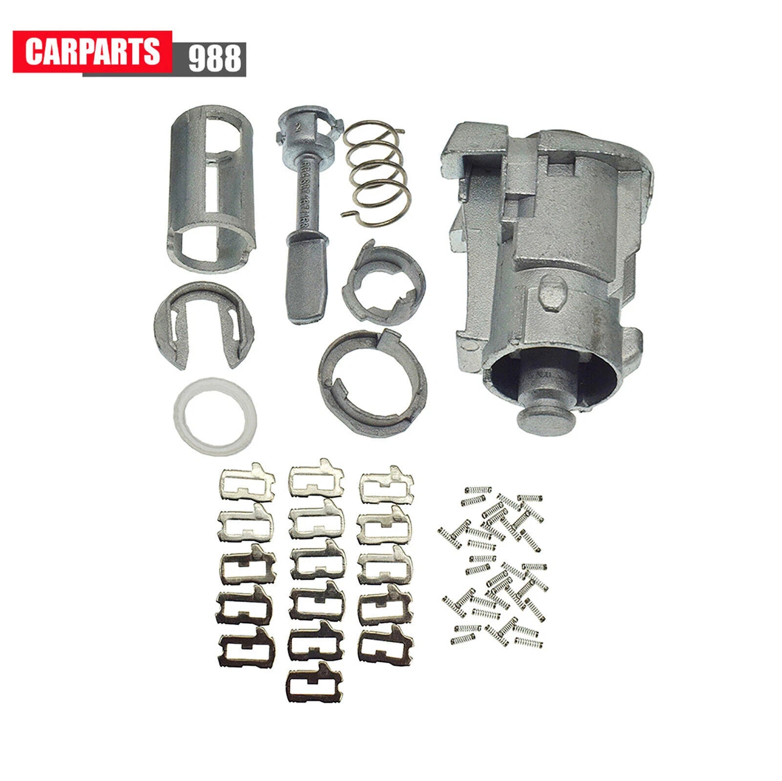 Right Side Door Lock Cylinder Barrel Repair Kit for VW MK4 Golf4 Bora Audi A6 6B93BC-57