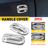 For 1999-2006 Chevy Silverado / GMC Sierra Chrome 2 Door Handle Covers With PSKH 6B93BC-57