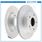 Rear Brake Disc Rotors For Acura Integra Acura RSX Honda Accord 2005 Honda Civic 6B93BC-57