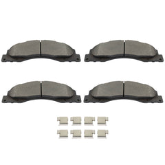 Front Semi-Metallic Brake Pads for Ford E-150 E-250 E-350 E-450 Super Duty 6B93BC-57