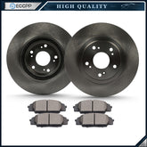 Front Brake Rotors And Ceramic Pads For ACURA RSX 2002-2006 HONDA CIVIC 2006-11 6B93BC-57