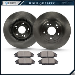 Front Brake Rotors And Ceramic Pads For ACURA RSX 2002-2006 HONDA CIVIC 2006-11 6B93BC-57