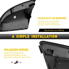 Side Mirror Turn Signal Indicator Dynamic LED Light for 2009-2018 Dodge RAM 1500 6B93BC-57