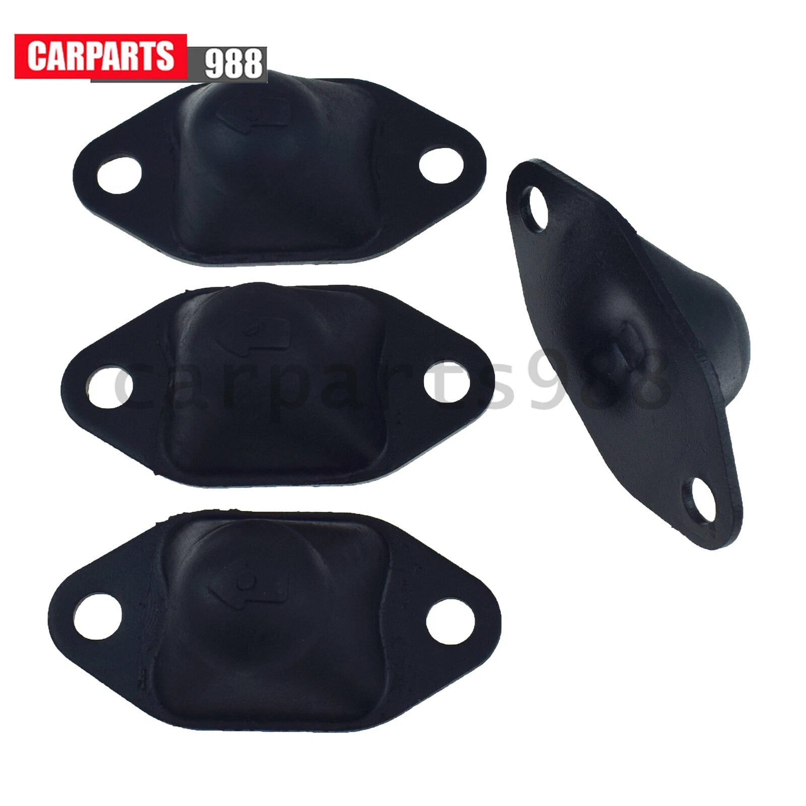 4x Front Suspension Upper Bump Stop Rubber For Mitsubishi Pajero/ Montero Sport 6B93BC-57