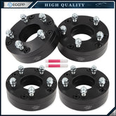 4 Pcs 2" 6x5.5 to 5x5 Wheel Adapters 14x1.5 For Chevy GMC 6 Lug Convert to 5 Lug