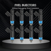 8pcs Fuel Injectors For Dodge Ram 1500 Ram 2500 Ram 3500 5.7L 2003 53032142AC KOEEP