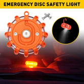 3 Safety LED Flare Disc Emergency Warning Flashing Light Roadside Strobe Beacon 6B93BC-57