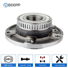 ECCPP 1 Pcs Wheel Hub Bearing Front For BMW 318i 320i 325i 328i 740i Z3 Z4 M3 ECCPP