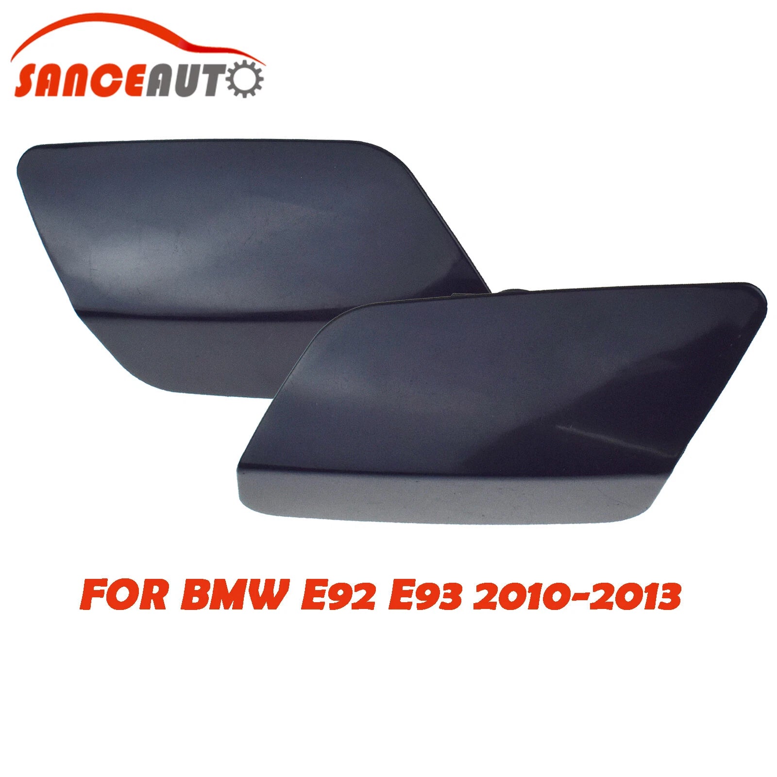 LH RH Headlight Washer Nozzle Cover Cap for BMW 3 E92 E93 2010-2013 61677253393 6B93BC-57