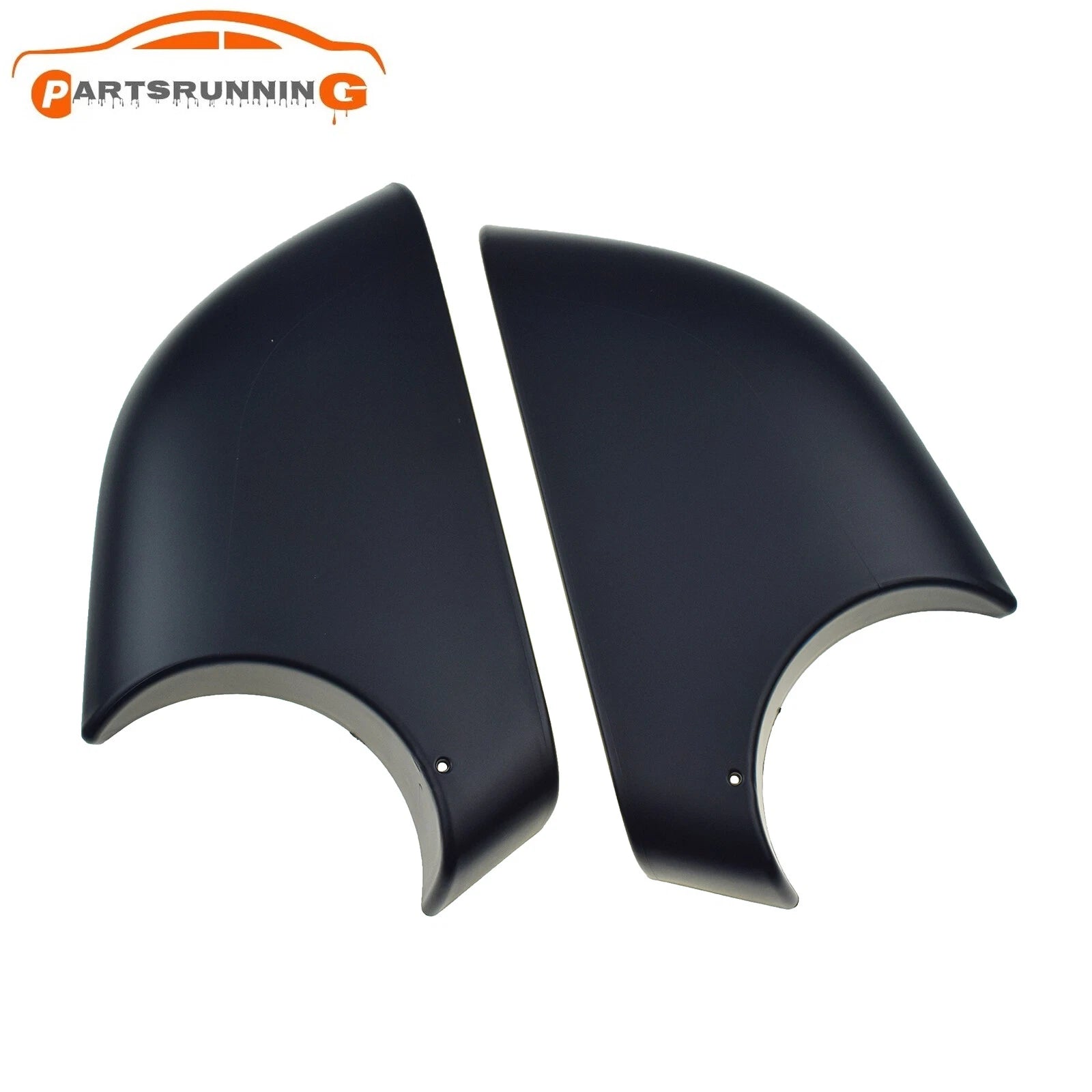 2X Black Left & Right Side Mirror Lower Cover Holder For 2017-2022 Tesla Model 3 6B93BC-57