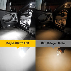 30X Super White T10 194 168 2825 LED License Plate Interior Light Bulb 6500K 2A2 6B93BC-57