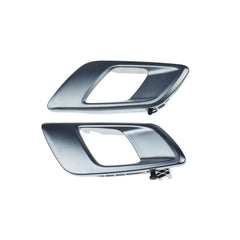 Pair Silver Inner Door Handle Left Right For Ford Ranger Everest Mazda BT50 6B93BC-57