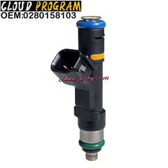 0280158103 Set of 4 Fuel Injectors For FoMoCo 2006-2012 Mazda 3 2.0L 6B93BC-57