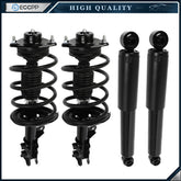2pcs Front Complete Struts Mounts & 2pcs Rear Shocks Fits 2010-2013 Kia Forte 6B93BC-57