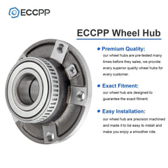 ECCPP 1 Pcs Wheel Hub Bearing Front For BMW 318i 320i 325i 328i 740i Z3 Z4 M3 ECCPP