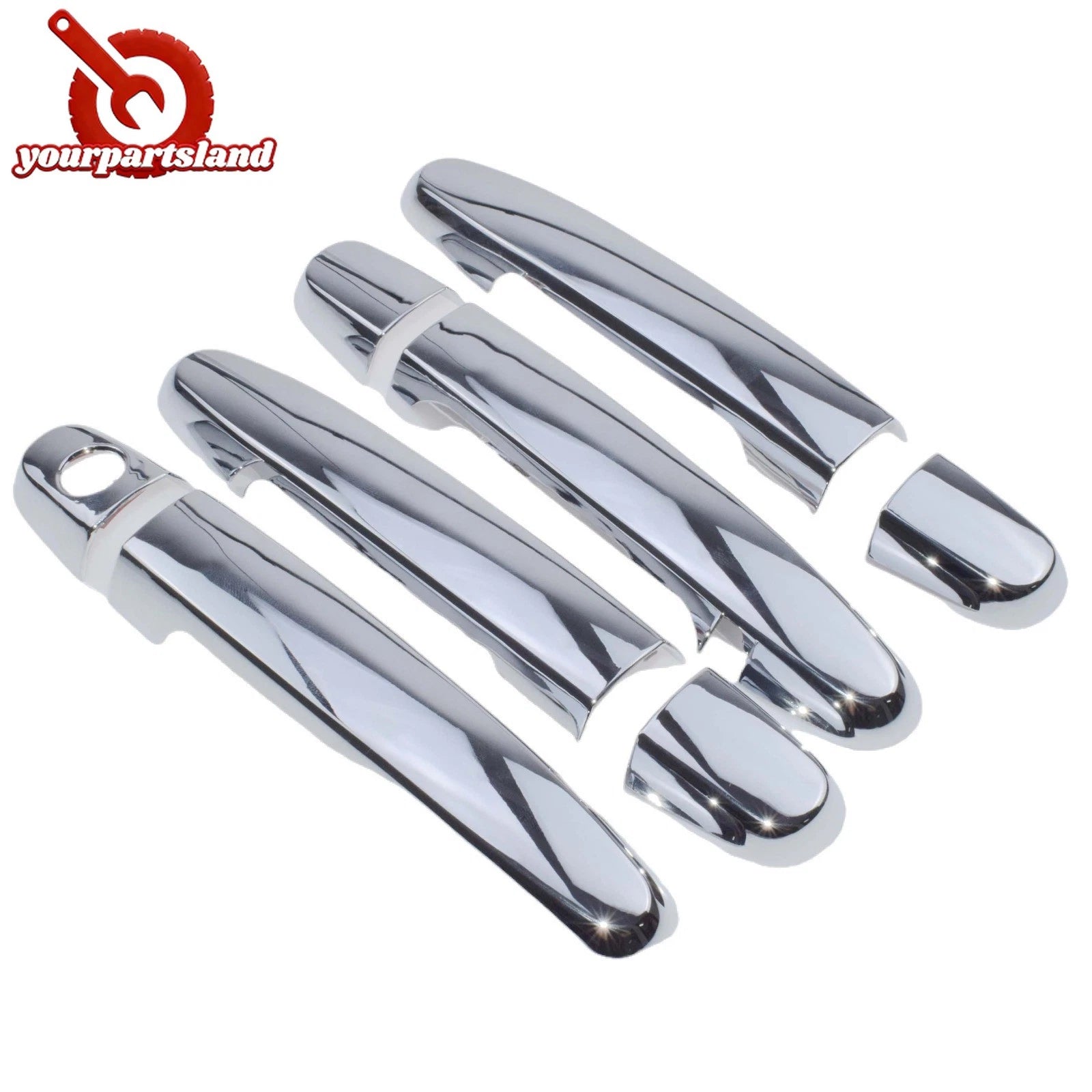 Outside Chrome Door Handle Cover Trim Kit For Toyota Corolla Camry Prius 2009-13 6B93BC-57