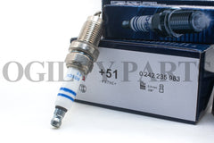 For Bosch Volkswagen Golf Passat Jetta Beet Spark Plug (5) FR7HC+ 0242235983