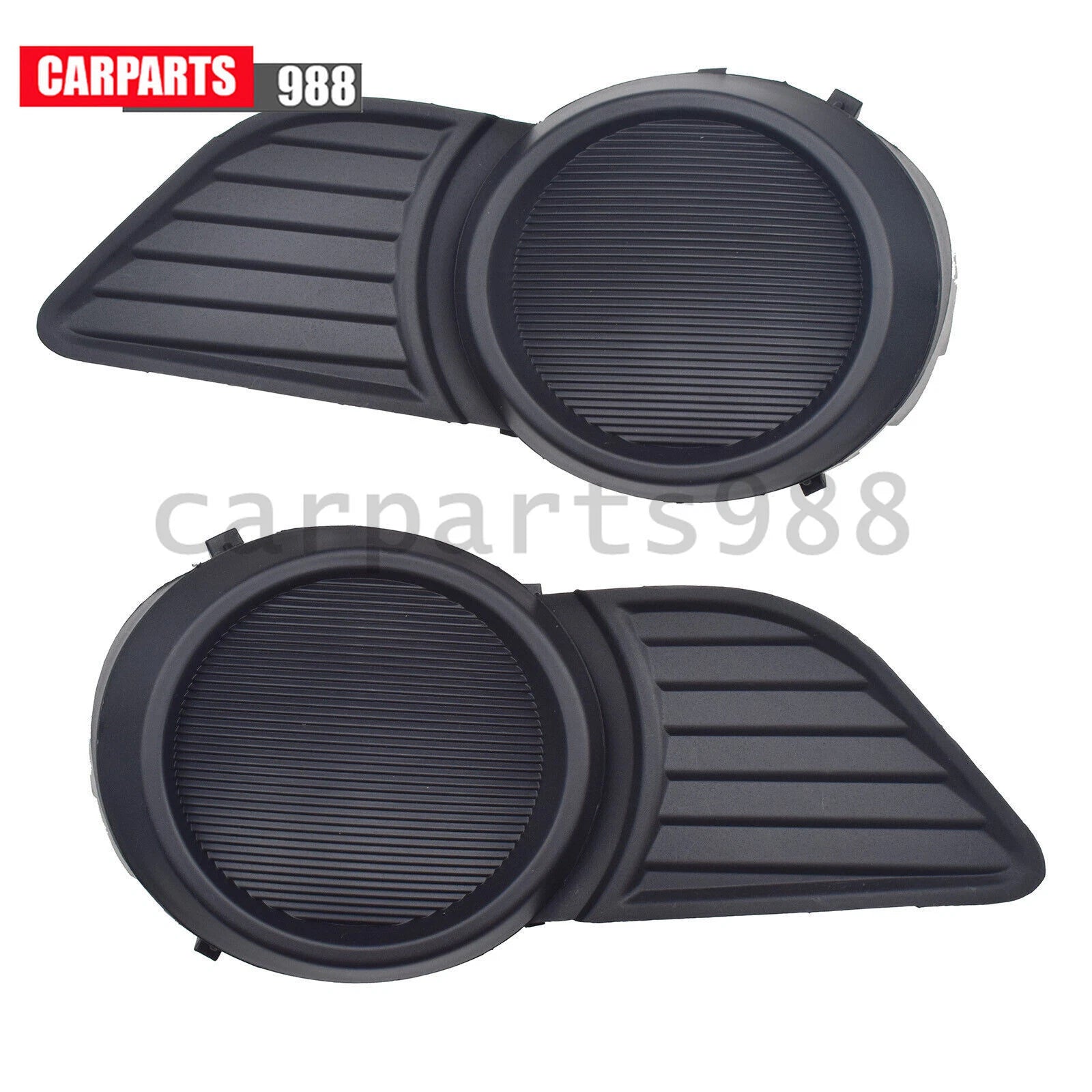Pair Front Bumper Fog Light Cover For 2011-17 Toyota Sienna TO1039145 TO1038145 6B93BC-57