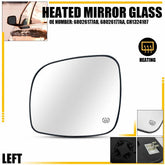 For TOWN 2008-16 COUNTRY 2008-20 & GRAND CARAVAN Mirror Glass Heated Driver Side 6B93BC-57