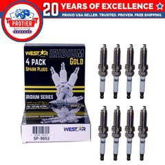 8x laser iridium spark plugs 95660 SP-9652 compatible with Honda CR-V 1.5L 6B93BC-57