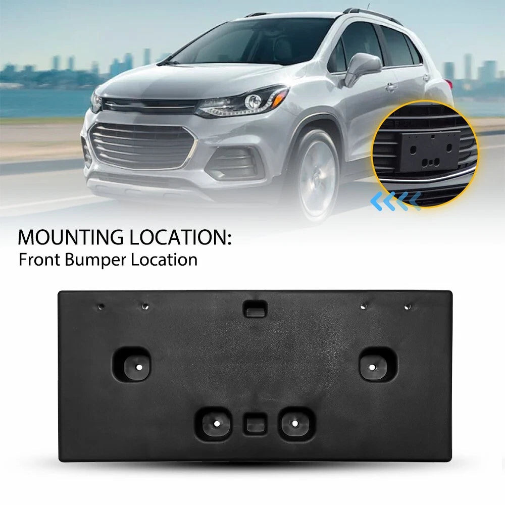 For 2017-2022 Chevrolet Trax Front License Plate Frame Holder Mount Bracket EOA 6B93BC-57