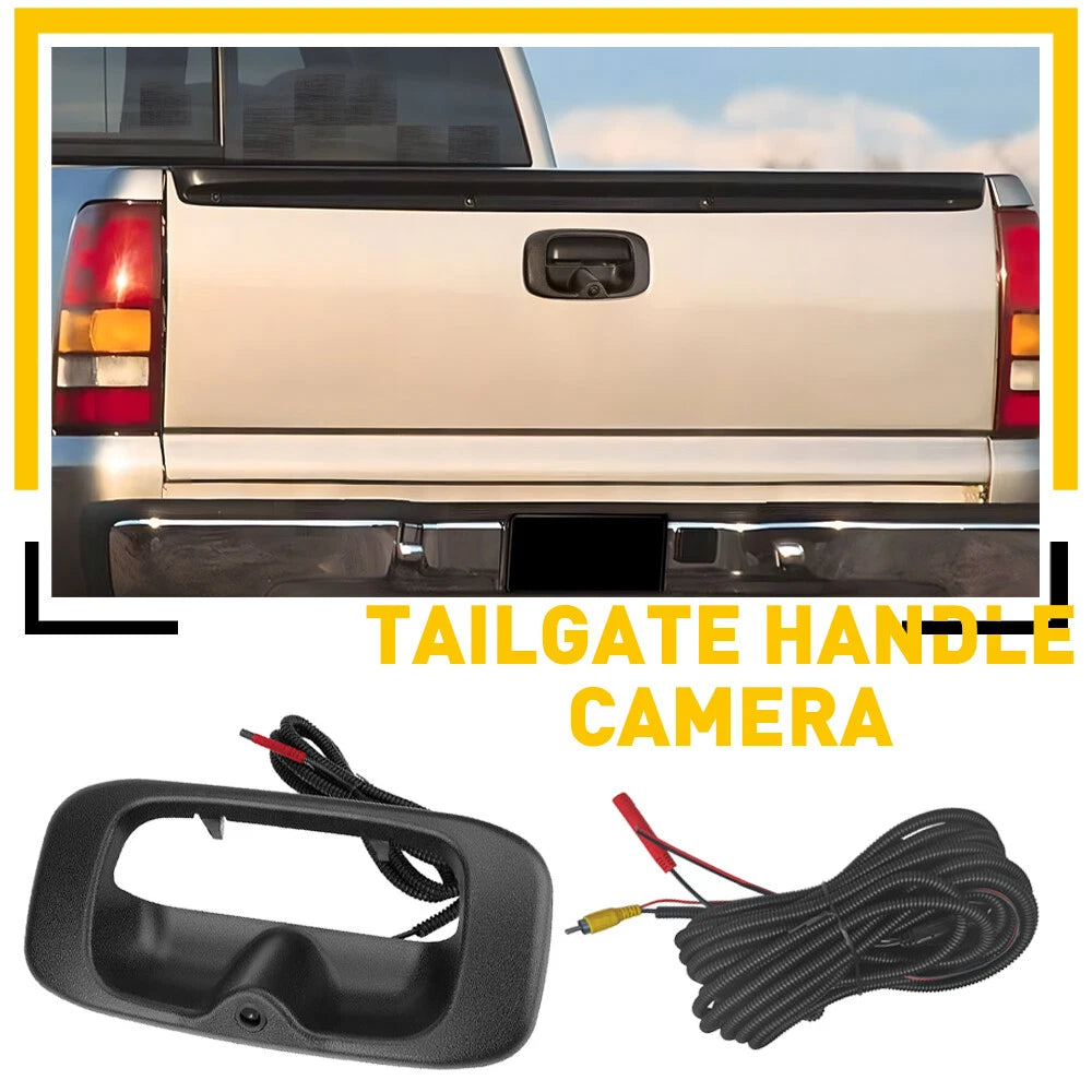TAILGATE BACKUP REVERSE HANDLE CAMERA REVERSING CAMERA FOR 99-06 CHEVY SILVERADO 6B93BC-57