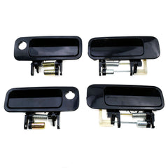 Black Outside Outer Door Handle Front Rear Left Right For Toyota Camry 1997-2001 6B93BC-57
