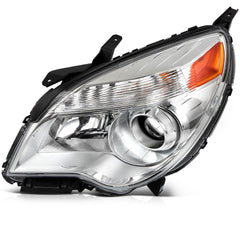ECCPP Headlights Assembly For Chevrolet Equinox 2010-2015 Pair Kit Chrome Amber 6B93BC-57