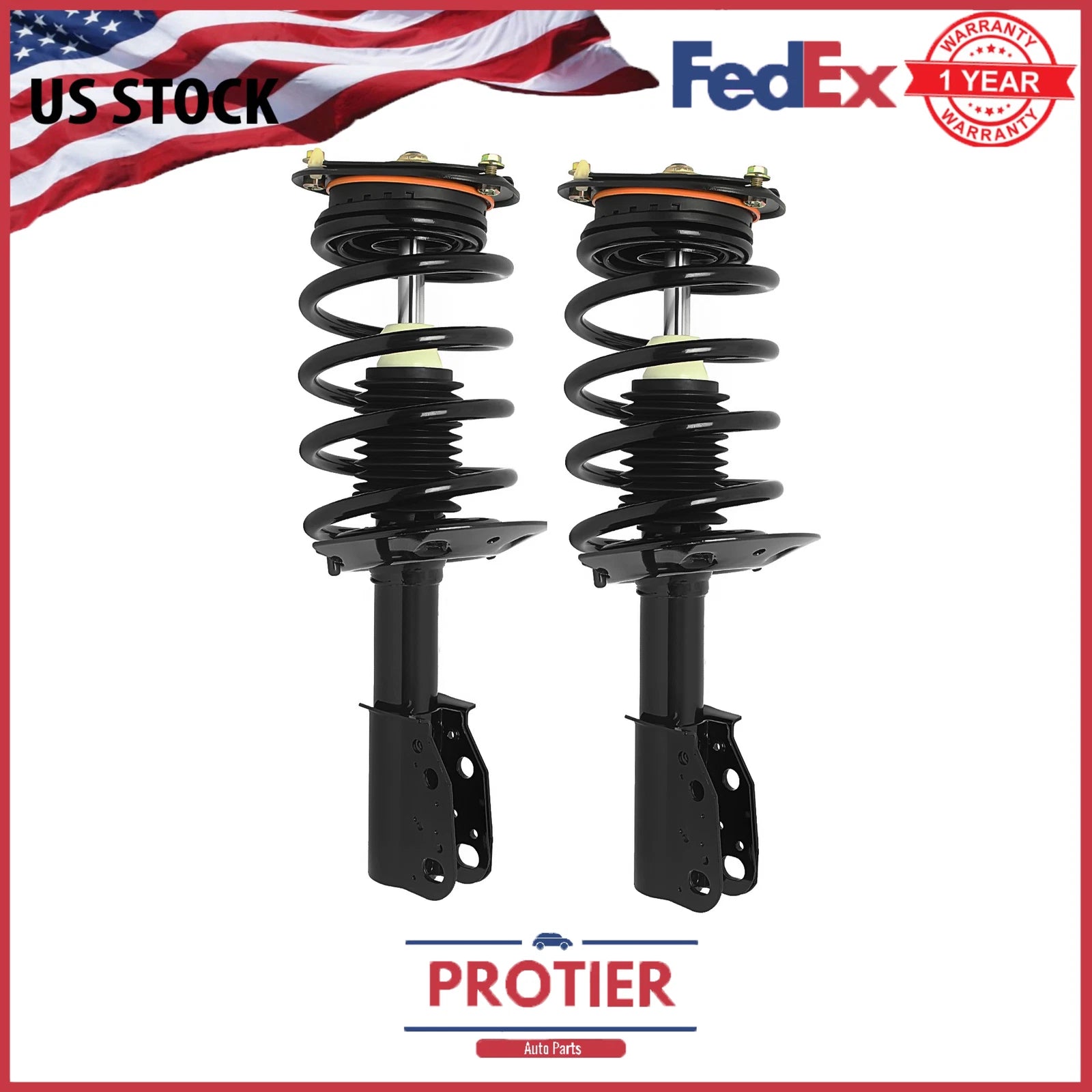 Coil Spring Conversion Kit Fits 98-04 Cadillac Seville / 97-99 Aurora 6B93BC-57