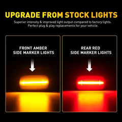 For 2015-2023 Chevy Silverado 2500HD/3500HD Fender Marker Dually Bed LED Light A 6B93BC-57