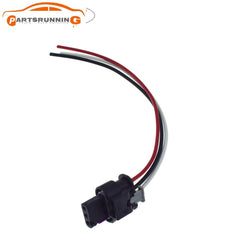3C0973203 3Pins Flat Housing Connector Plug For VW Seat Audi A3 Q7 Skoda Octa 6B93BC-57