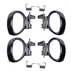 4Pcs Inside Chrome Door Handle Repair Front Rear Left Right For 06-11 Chevy HHR 6B93BC-57