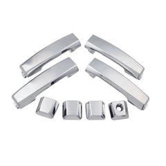 Front Rear LH RH Exterior Chrome Door Handle For 04-15 Nissan Titan Armada 04-10 6B93BC-57