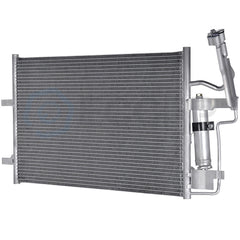 AC Condenser & AC Compressor Cooling Kit For 04-2009 Mazda 3 2006-2010 Mazda 5 6B93BC-57