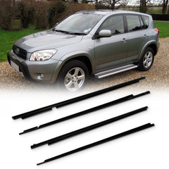 For 2006-2008 Toyota Rav4 Front & Rear Door Window Seal Belt Molding 6B93BC-57