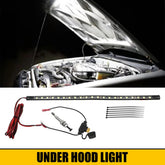 Universal Under Hood LED Light Panel Strips Kit Automatic Fit on/off Any Vehicle 6B93BC-57