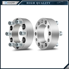 (2) 2" Wheel Spacers 6x5.5 14x1.5 Fits Chevrolet Silverado 1500 GMC K1500 K2500 6B93BC-57
