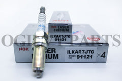 NGK Laser Iridium 91121 Spark Plug OE# ILKAR7J7G JP - Set of 4