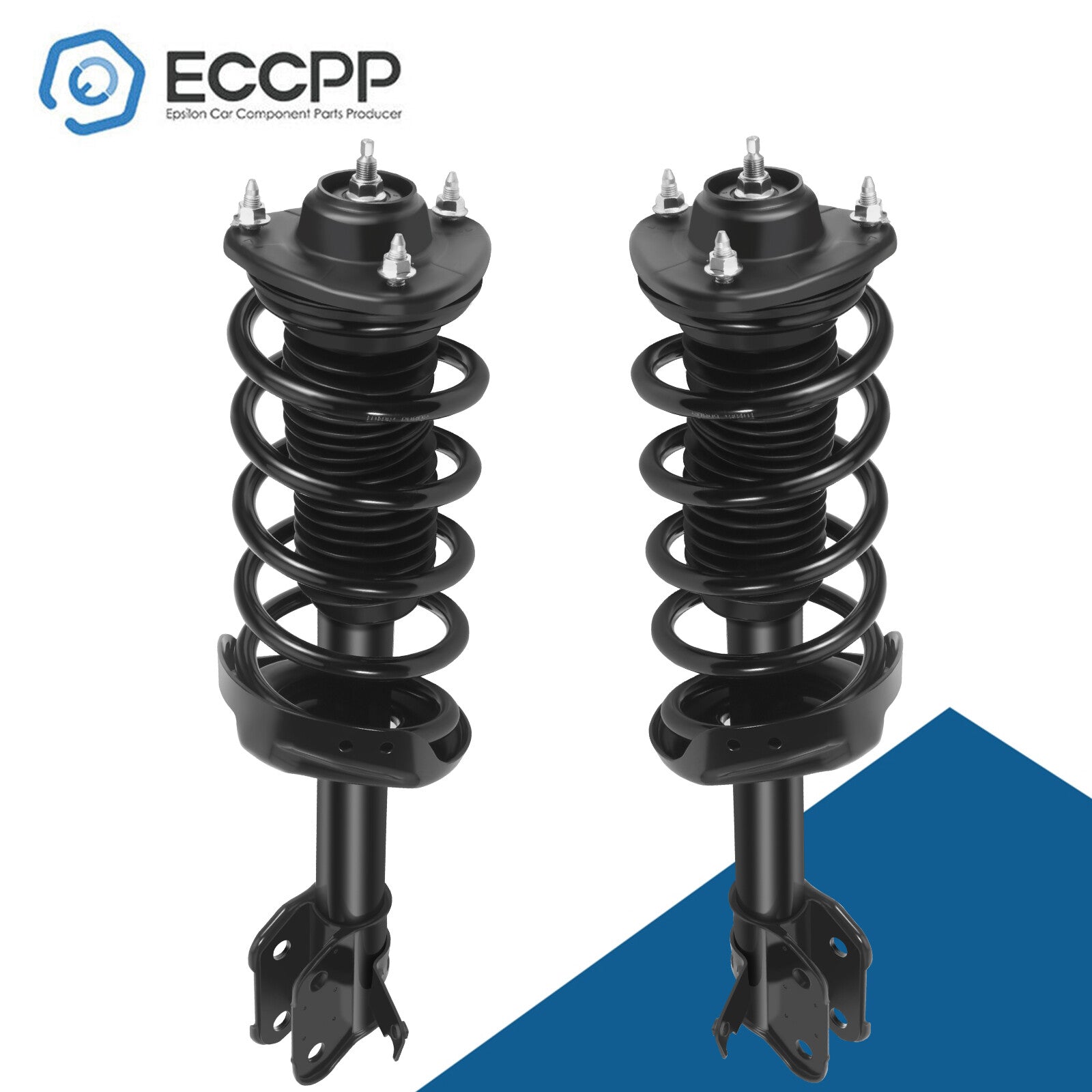 For Honda Odyssey 2008-2010 Front Pair Complete Struts & Coil Spring Assembly x2 6B93BC-57