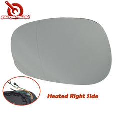 Right Rearview Wing Mirror Glass Heated W/ Wire For BMW E81 E82 E87 E88 E90 E91 6B93BC-57